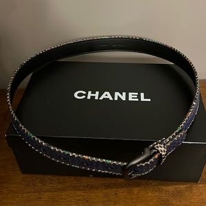 Mint Bottega Venetta belt 85cm